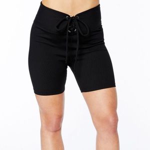 XS year of ours football short in black
